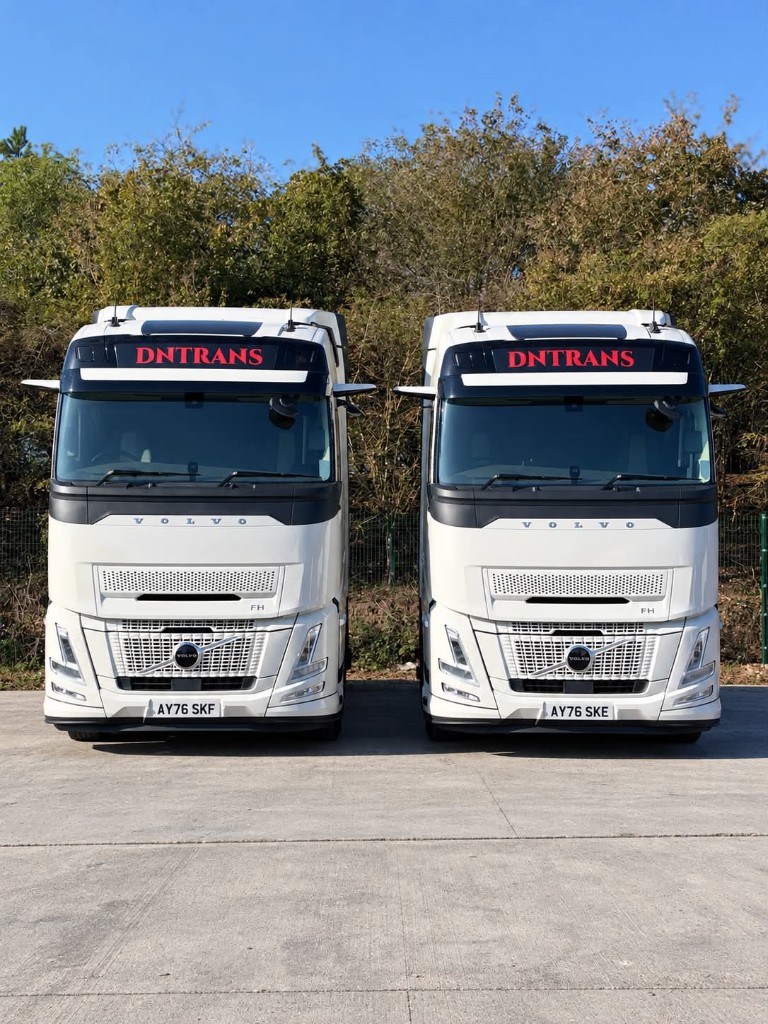DNTRANS LTD Volvo FH trucks front view